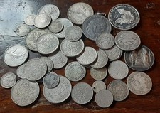 Lotto 40 Monete - Argento - Mondo  330 Gr