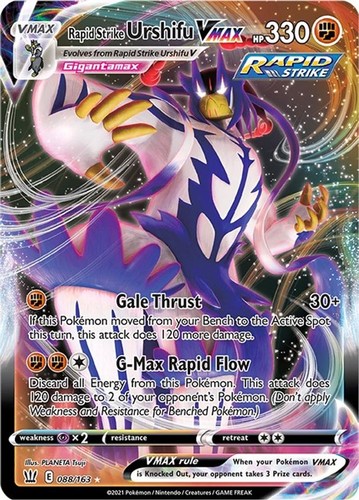 Rapid strike urshifu vmax - urshifu,