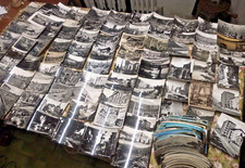 Stupendo lotto 330 cartoline anni '50 e '60, con francobolli!