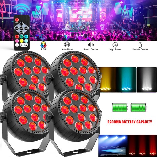 Par faretto batteria - 4x,