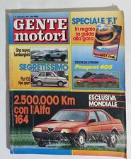 I113215 GENTE MOTORI 1987 n. 9 - Alfa 164 - Prova Peugeot 405