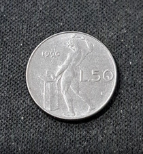 Moneta 50 lire Piccola Micro