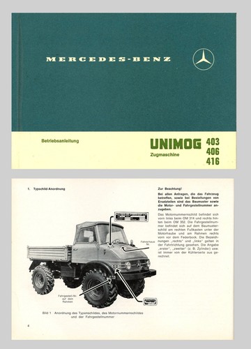 Mercedes benz unimog 403 406 - unimog,
