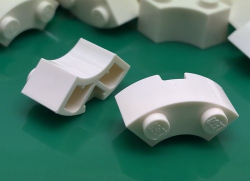 Lego brick 2x2 angolo rotondo - lego,