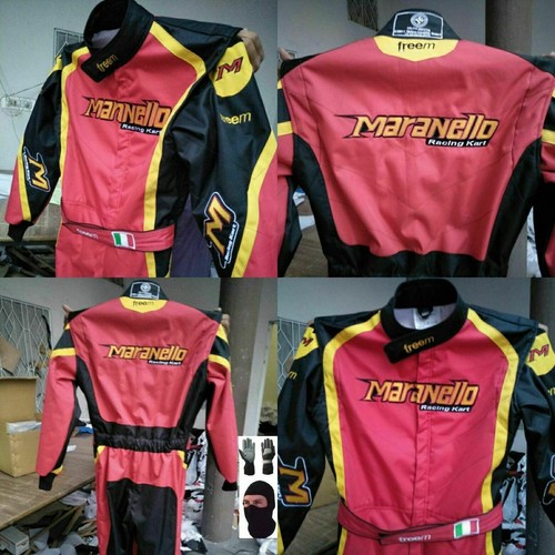 Tuta corsa kart ricamata - da,