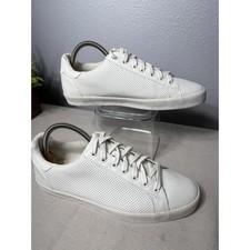 Mens ZARA MAN White Leather