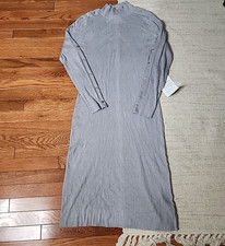 Abito Maglione Taglia XL PLUS Grigio Ashro Litl Nika Cena Festa Matrimonio Chiesa