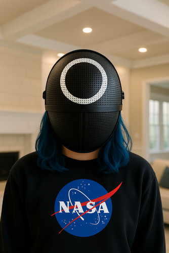 Squid game guard maschera - game,