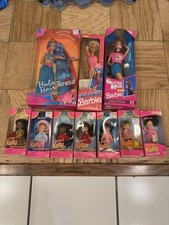Bambole Barbie Mattel mai aperte lotto di 10 VECCHIE VINTAGE anni 80-90 NUOVE SIGILLATE