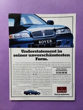 11. Rover 620 Si Werbeanzeige