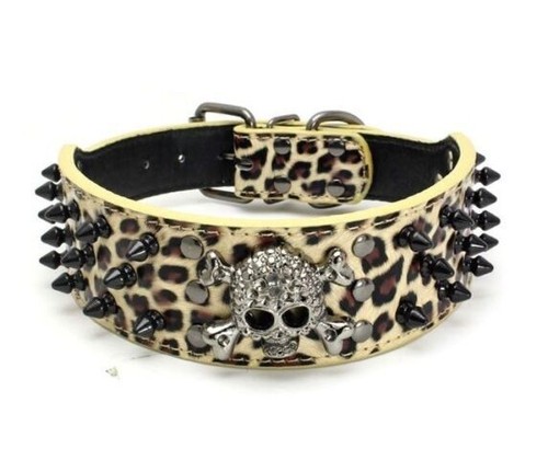 Grande spike teschio borchia - spike,
