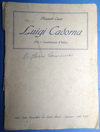Luigi cadorna per - luigi, i