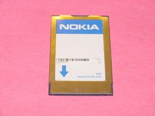 Blank nokia 8mb pcmcia - pcmcia, card