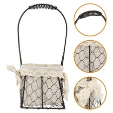  Panier Ovale En Fil De Fer