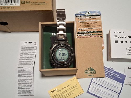 Casio pro trek prw - pro, prw-1500t-7ver