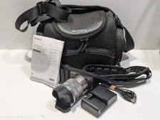 Sony Alpha NEX-3 14,2 megapixel fotocamera digitale nera con custodia obiettivo OSS 18-55 mm otturatore 2K