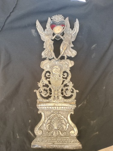 Reliquiario ostensorio metallo