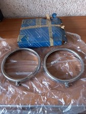 COPPIA CORNICE FARO FIAT BALILLA 508 3 MARCE 200 MM ORIGINALI