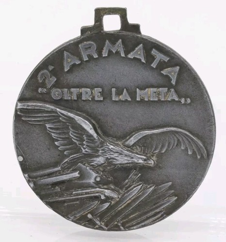 Medaglia argento oltre meta - medaglia,