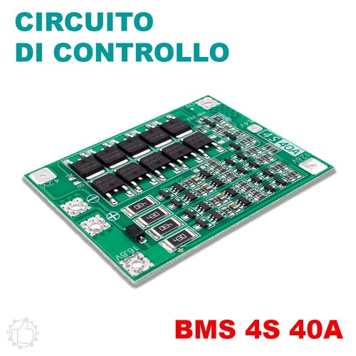 Bms 40a circuito di - bms,