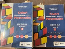 COLORI DELLA MATEMATICA EDIZIONE BLU VOL. 2 (IN 2 TOMI)-  L. SASSO - PETRINI