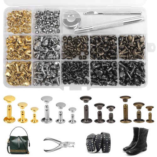 Huiguli 240 pezzi - rivetti, per