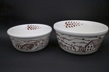 Set 2 ciotoline impilabili 2011 Mulino Bianco Barilla "Le Cantastorie", scatola