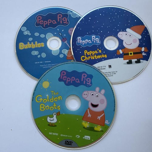 Lot peppa pig dvd kids - lot, of