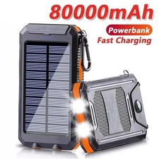 80000mah solar power bank - 80000mah,