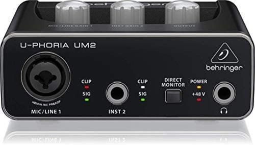 Behringer phoria um2 usb 2x2 - u-phoria,