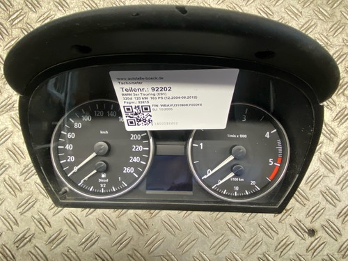 92202 tachimetro bmw serie - 92202, 3