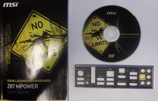 MSI Z87 MPower Manuale - Mascherina - Driver CD #40037