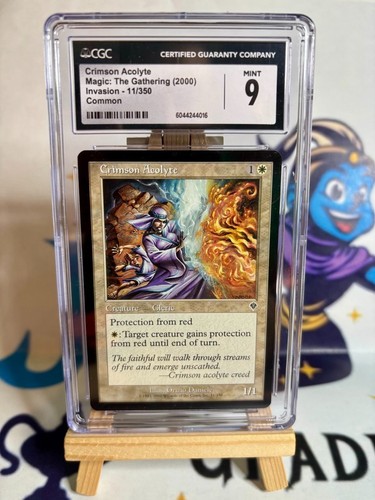 Mtg crimson acolyte cgc mint - mtg,