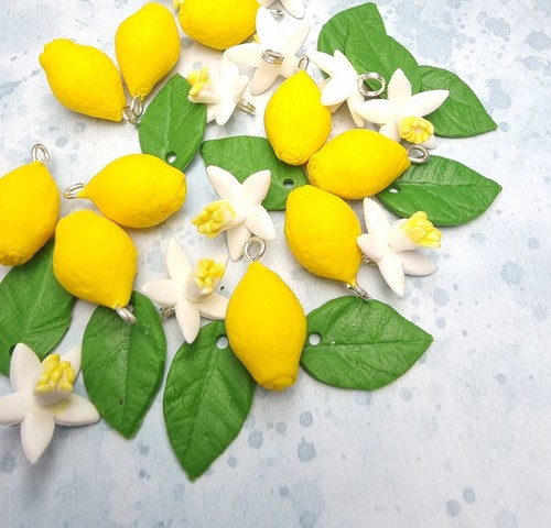 Lemon charms and flatback
