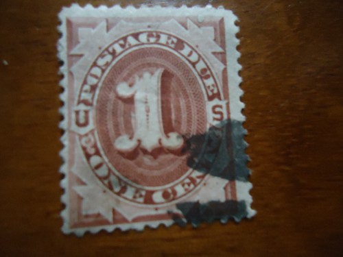 Timbre postage due - ,