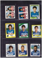 lotto 15 figurine calciatori