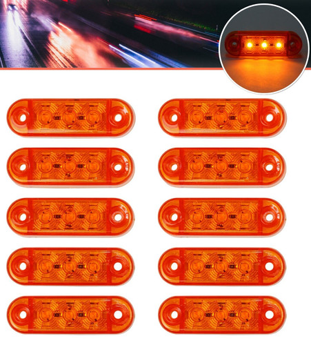 10x luci posizione - di, led