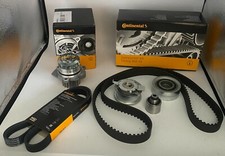 KIT DISTRIBUZIONE POMPA  ACQUA CONTINENTAL VW GOLF 6 AUDI A3 1.6 2.0 TDI CAY CFF