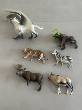 Lotto Animali schleich Parti Rotte - (Tigre Intera) Grifone - Drago - Zebra