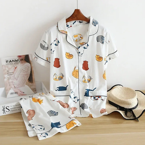 Pigiama cotone animale set