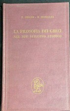 LA FILOSOFIA DEI GRECI NEL SUO