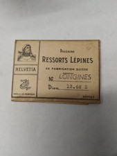 Molla di carica Longines 1368z- 13.15- ZN- N- Z- N21-19 -7.48 -18.25 -13.81 Foto