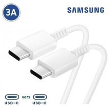Cable Cordon 3A USB-C 180cm Charge Rapide Original Samsung Pour Chargeur 15W/25W