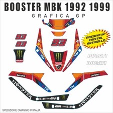 MBK BOOSTER 50  dal 1992 al 1999 adesivi grafica Gp in kristal antibolle
