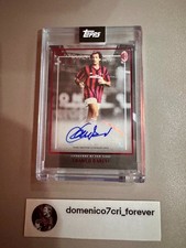 Topps AC Milan 125 Anniversario Franco Baresi - AC Milan Leggende Auto /99
