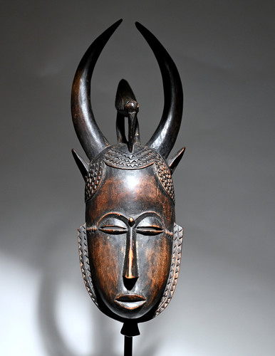 Maschera danza africana - maschera,