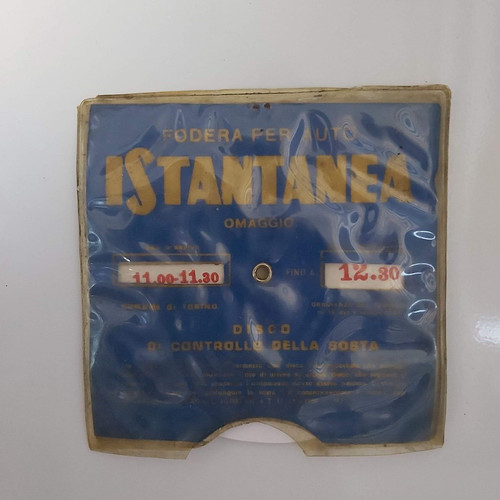 Disco orario oldtimer auto - disco,