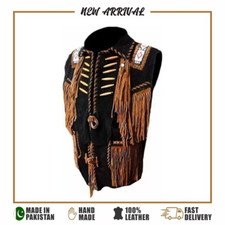 Men’s Black Suede Leather