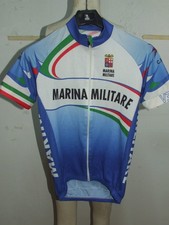 MAGLIA SHIRT MAILLOT CICLISMO CYCLISM BICI MARINA MILITARE (1668) tg. M