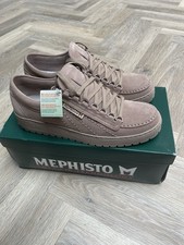 Scarpe Mephisto Rainbow Light Taupe in velluto taglia 9